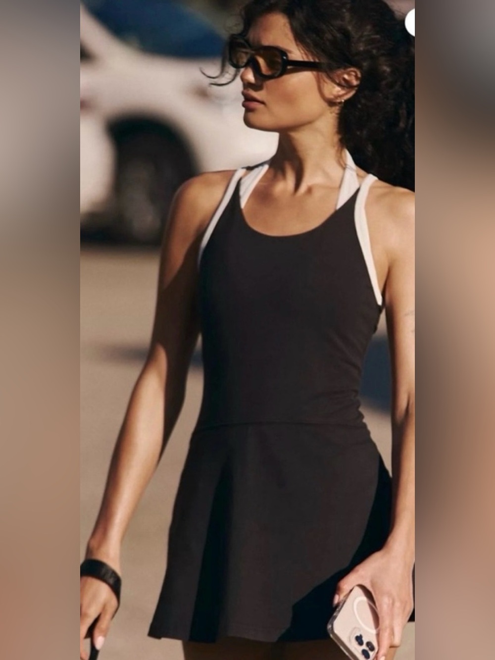 NWT FP Movement Hot Shot Skortskie in Black | Size Large